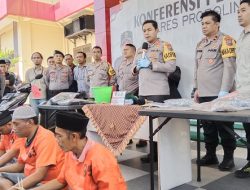 Satreskrim Polres Probolinggo dan Polsek Kotaanyar Sukses Ringkus Pelaku Pembakaran Mobil